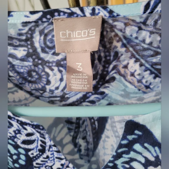 Chico's butterfly top - Picture 3 of 4